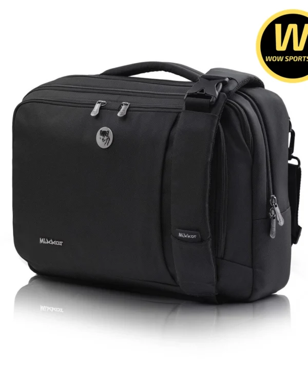 Balo Cặp Đa Năng Mikkor The Gibson Briefcase - Black chính hãng MIKKOR - Ảnh 1
