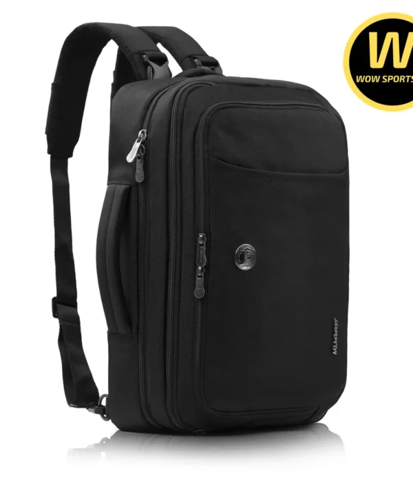 Balo Cặp Đa Năng Mikkor The Gibson Briefcase - Black chính hãng MIKKOR - Ảnh 2