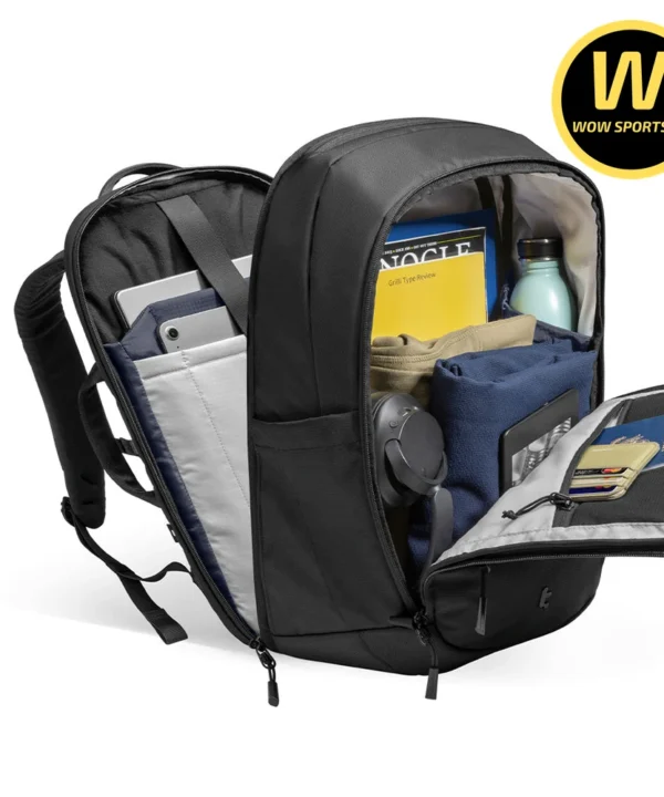 Balo Laptop TOMTOC T77S1D1 15 - Kháng Nước Cao Cấp 14 Balo Chống Sốc Laptop 13-15″ TOMTOC T77S1D1 - Black (Size Nhỏ 22L) chính hãng TOMTOC - Ảnh 5