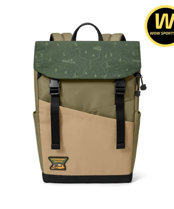 Balo Chống Sốc Laptop 16" TOMTOC T64M1T1GC - Green chính hãng TOMTOC - Ảnh 2