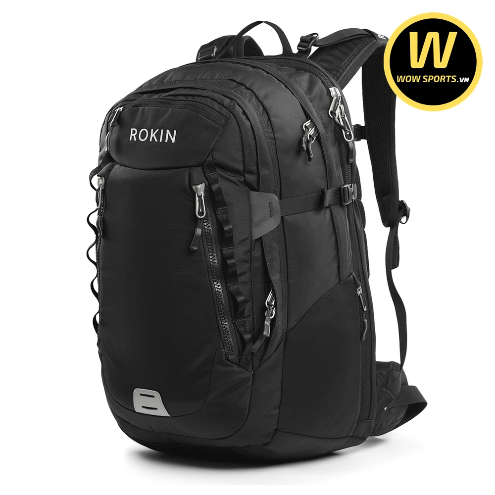 Balo Du Lịch ROKIN ROADER 42L - Chống Sốc 17.3 Inch 26 Balo Du Lịch Cao Cấp, Thiết Kế Đa Năng, Sức Chứa Khủng, Ngăn Riêng Đựng Laptop Fix 17,3 inch ROKIN ROADER 42L - TẶNG ASTON - Hình 1