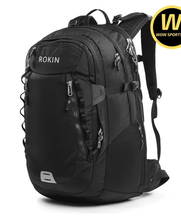 Balo Du Lịch Cao Cấp, Thiết Kế Đa Năng, Sức Chứa Khủng, Ngăn Riêng Đựng Laptop Fix 17,3 inch ROKIN ROADER 42L - TẶNG ASTON chính hãng TOMTOC - Ảnh 1