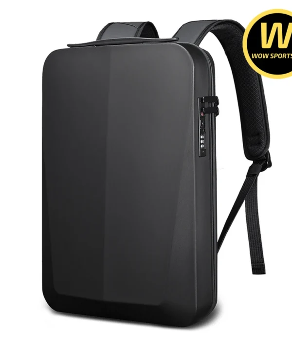 Balo Laptop BANGE PLANE Black - Kháng Nước Cao Cấp 7 Balo Laptop Công Nghệ Thiết Kế Phẳng BANGE PLANE - Black chính hãng BANGE - Ảnh 3