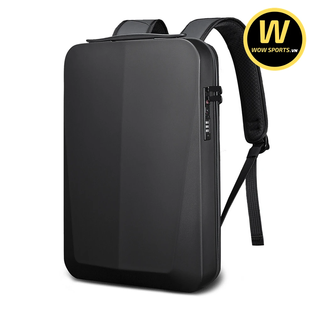 Balo Laptop BANGE PLANE Black - Kháng Nước Cao Cấp 16 Balo Laptop Công Nghệ Thiết Kế Phẳng BANGE PLANE - Black - Hình 3