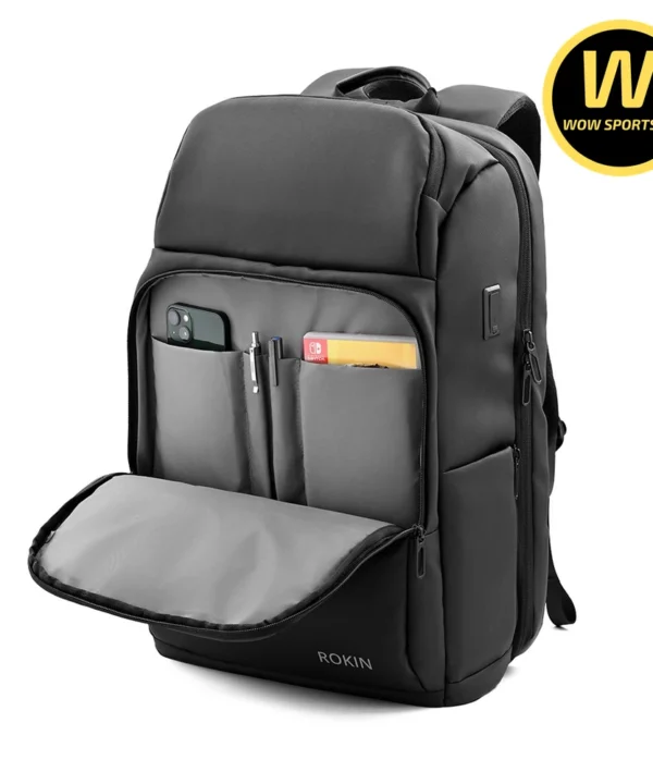 Balo Laptop ROKIN POWER - Chống Sốc 17.3 Inch 16 Balo Laptop Cao Cấp, Thiết Kế Hiện Đại & Mới Nhất, Sức Chứa CỰC KHỦNG, Ngăn Riêng Laptop 15,6 - 17,3 inch ROKIN POWER chính hãng ROKIN - Ảnh 7