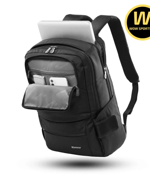 Balo Laptop Mikkor The Abraham Premier - Black chính hãng ROKIN - Ảnh 2