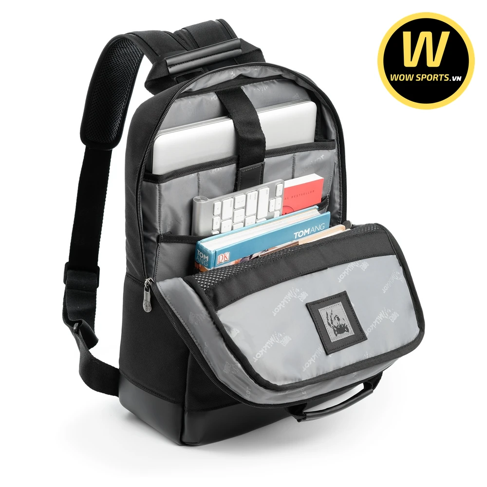 Balo Laptop MIKKOR The Willis Black - Kháng Nước Cao Cấp 21 Balo Laptop MIKKOR The Willis - Black - Hình 2