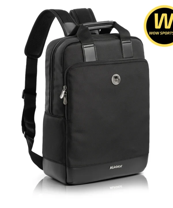 Balo Laptop MIKKOR The Willis Black - Kháng Nước Cao Cấp 11 Balo Laptop Mikkor The Willis - Black chính hãng ROKIN - Ảnh 4