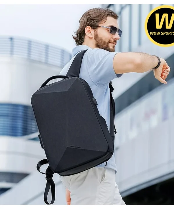 Balo Laptop Nam Đẳng Cấp & Độc Nhất MARK RYDEN PROTECTOR [Phiên Bản Có Tích Hợp Áo Mưa Pro] chính hãng TOMTOC - Ảnh 10