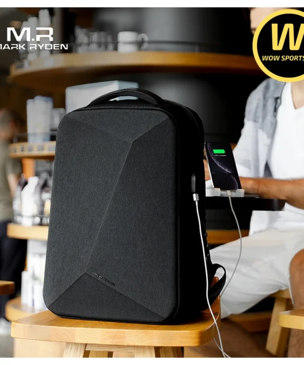Balo Laptop Nam Đẳng Cấp & Độc Nhất MARK RYDEN PROTECTOR [Phiên Bản Có Tích Hợp Áo Mưa Pro] chính hãng TOMTOC - Ảnh 7