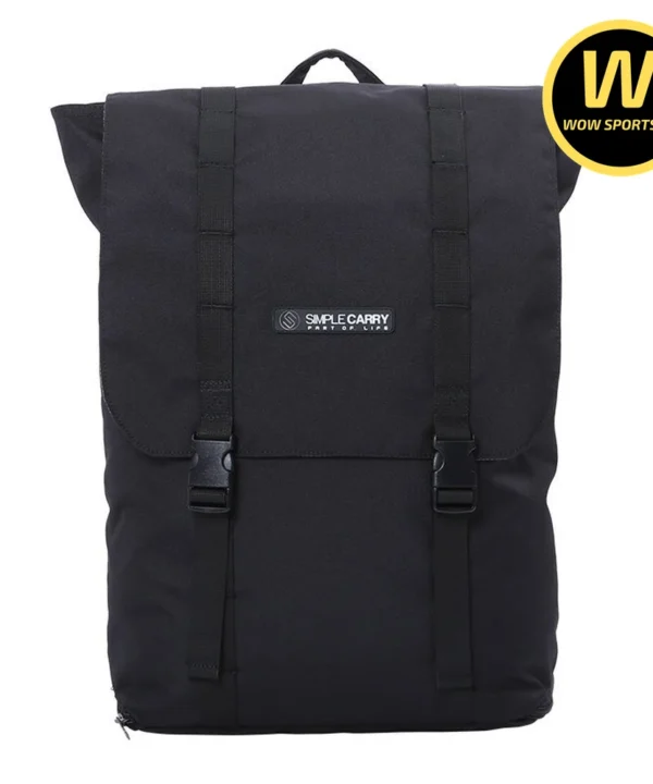 Balo Laptop SIMPLE CARRY Black - Kháng Nước Cao Cấp 7 Balo Laptop SimpleCarry Mattan 5 - Black chính hãng SIMPLE CARRY - Ảnh 3