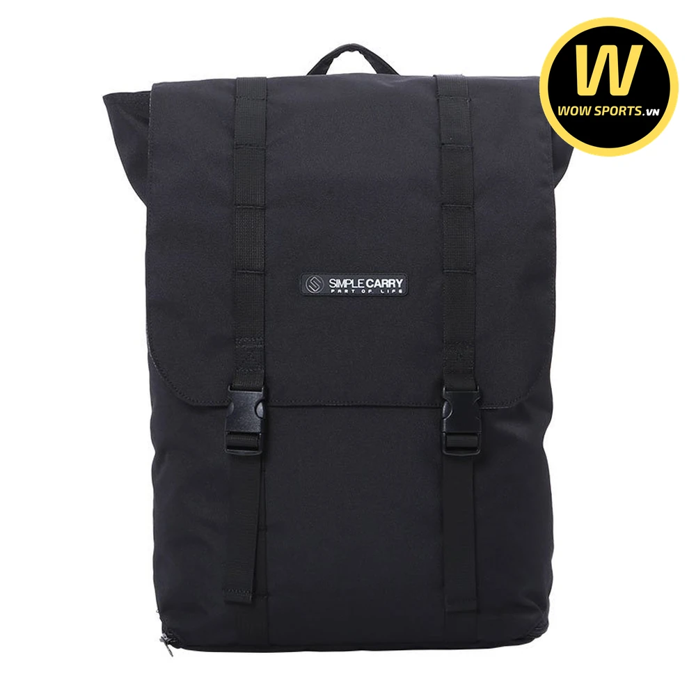 Balo Laptop SIMPLE CARRY Black - Kháng Nước Cao Cấp 16 Balo Laptop SimpleCarry Mattan 5 - Black - Hình 3