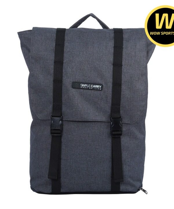 Balo Laptop SIMPLE CARRY DGrey DGrey - Kháng Nước Cao Cấp 11 Balo Laptop SimpleCarry Mattan 5 - D.Grey chính hãng SIMPLECARRY tại WOWSPORTS - Góc chụp 3