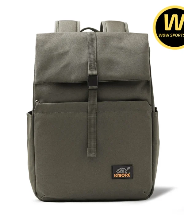 Balo Phong Cách Trẻ Trung, Năng Động, Khác Biệt & Độc Nhất (Để được Laptop 14") KMORE SCARLLET - Olive chính hãng KMORE - Ảnh 1