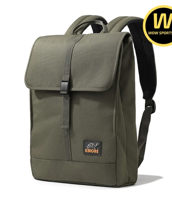 Balo Phong Cách Trẻ Trung, Năng Động, Rạng Rỡ Tuổi Học Trò (Vừa Laptop 14") KMORE VIOLET - Olive chính hãng KMORE - Ảnh 2