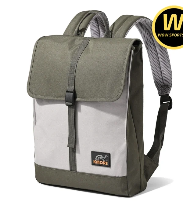 Balo Phong Cách Trẻ Trung, Năng Động, Rạng Rỡ Tuổi Học Trò (Vừa Laptop 14") KMORE VIOLET - Satallite Olive chính hãng KMORE - Ảnh 2