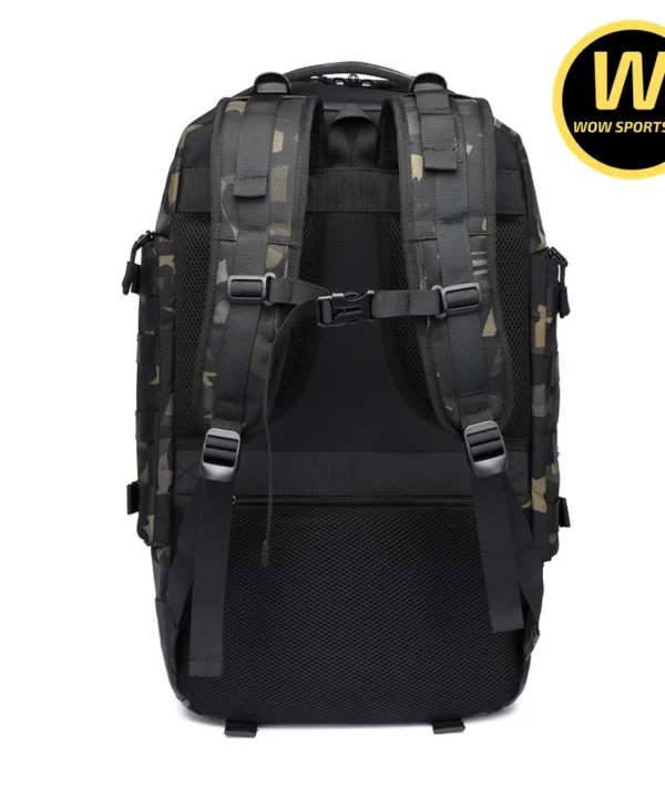 Balo Laptop WOWSPORTS Camo Camo - Kháng Nước Cao Cấp 15 Balo Phuợt Cực Đại, Cao Cấp & Đa Năng, Balo Chiến Thuật Màu Lính, Tích Hợp Cổng Sạc USB, Nhiều Tiện Ích Với Sức Chứa Khủng OZUKO MAXWEI - Camo chính hãng ROKIN - Ảnh 8