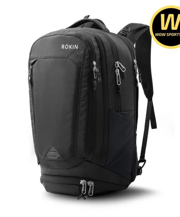 Balo Siêu Phẩm, Sức Chứa KHỦNG HƠN VALI, Ngăn Laptop 17,3 inch, Có Ngăn Đựng Giày Riêng & Ngăn mở rộng 5cm, Độc Quyền Công Nghệ Flexvent ROKIN MASTER chính hãng ROKIN - Ảnh 2