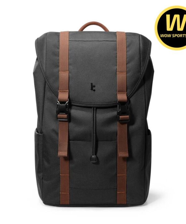 Balo Laptop TOMTOC TA1S1D1 14 - Chống Sốc 17.3 Inch 10 Balo Vintpack For Macbook/ Laptop 13-14 inch TOMTOC TA1S1D1 - Black (Size nhỏ 17L) chính hãng TOMTOC tại WOWSPORTS - Góc chụp 3