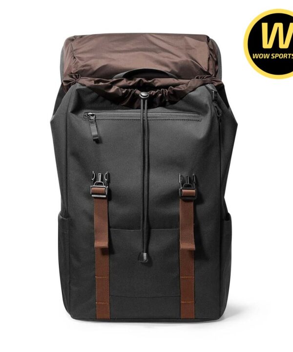 Balo Laptop TOMTOC TA1S1D1 14 - Chống Sốc 17.3 Inch 11 Balo Vintpack For Macbook/ Laptop 13-14 inch TOMTOC TA1S1D1 - Black (Size nhỏ 17L) chính hãng TOMTOC tại WOWSPORTS - Góc chụp 4