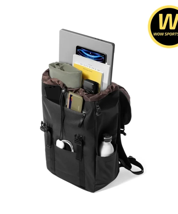 Balo Vintpack For Macbook/ Laptop 16 inch TOMTOC TA1M1D2 - Dark (Size Lớn 22L) chính hãng TOMTOC - Ảnh 2