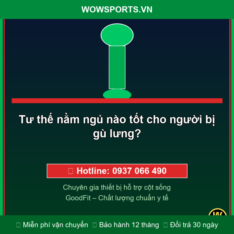 Đai chống gù lưng – Tư thế nằm ngủ nào tốt cho người bị gù lưng?