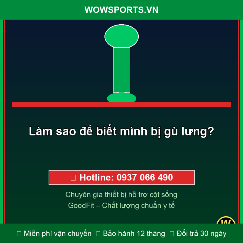 Làm sao để biết mình bị gù lưng? | Giải Đáp Chi Tiết 2026 – WOWSPORTS.VN 1 Đai chống gù lưng – Làm sao để biết mình bị gù lưng?