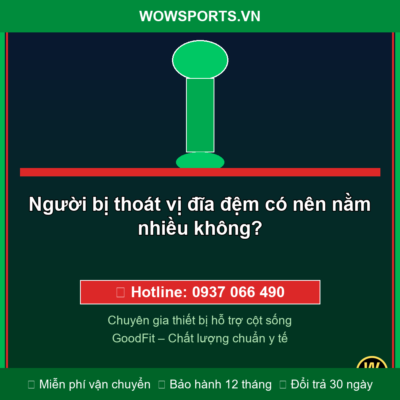 Đai chống gù lưng – Người bị thoát vị đĩa đệm có nên nằm nhiều không?