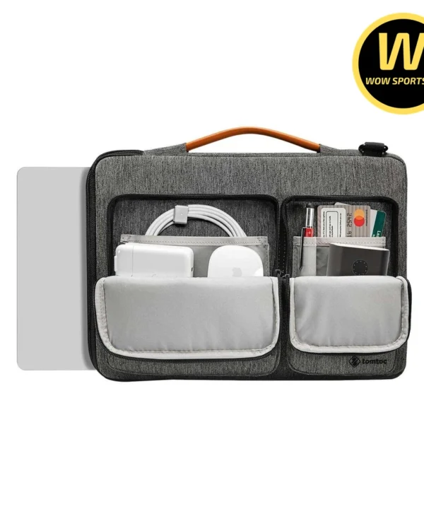 Cặp Chống Sốc Macbook 13" 14", Ultrabook 13" TOMTOC A42D3G3 - Grey chính hãng TOMTOC - Ảnh 2