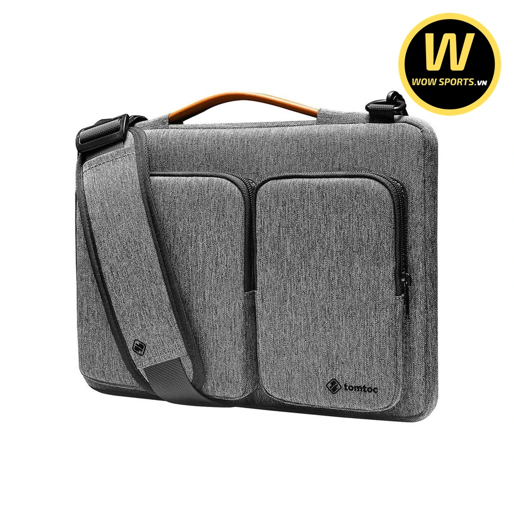 Cặp Chống Sốc TOMTOC A42D3G3 Grey - Chống Sốc 14 Inch 22 Cặp Chống Sốc Macbook 13