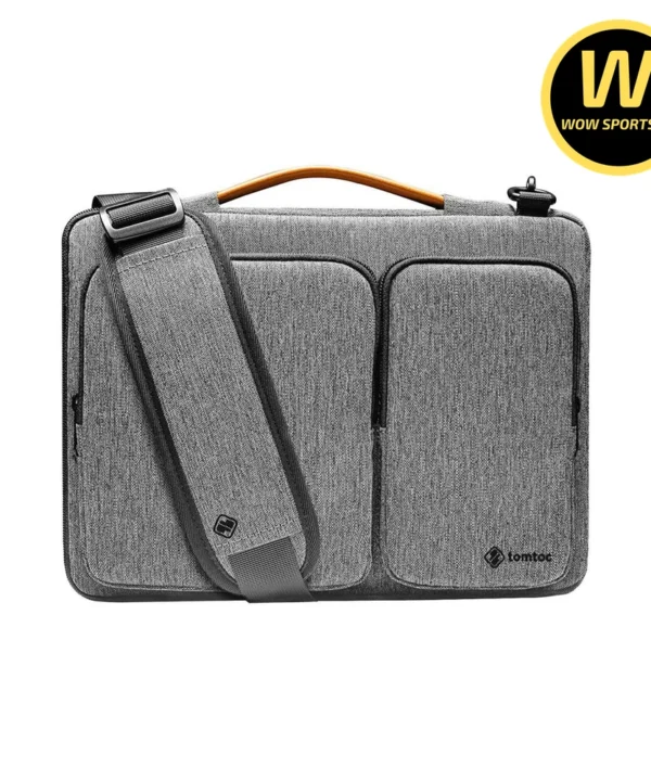Cặp Chống Sốc TOMTOC A42D3G3 Grey - Chống Sốc 14 Inch 15 Cặp Chống Sốc Macbook 13