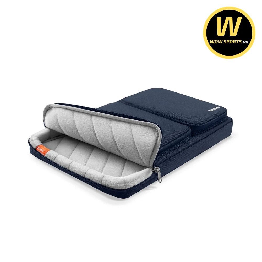 Cặp Chống Sốc TOMTOC A42D3B1 Navy - Chuyên Dụng Macbook 25 Cặp Chống Sốc Macbook Air 13