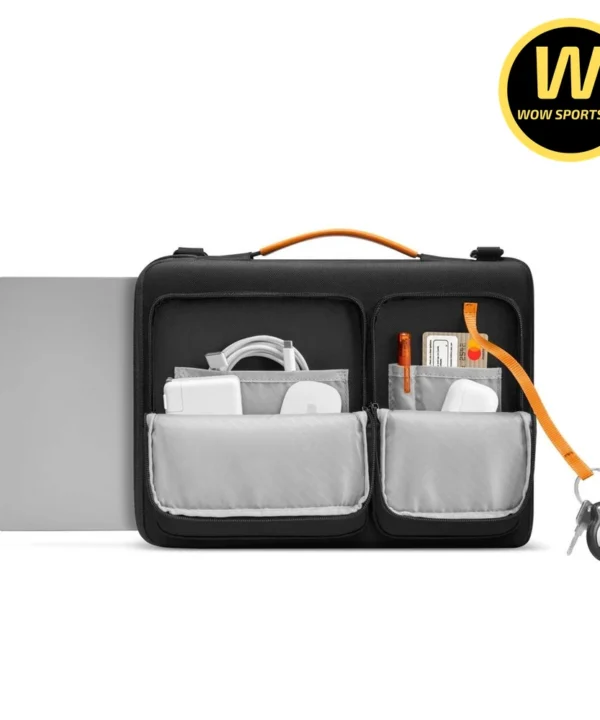 Cặp Chống Sốc Macbook Pro 15" TOMTOC A42F2D1 - Black chính hãng TOMTOC - Ảnh 2