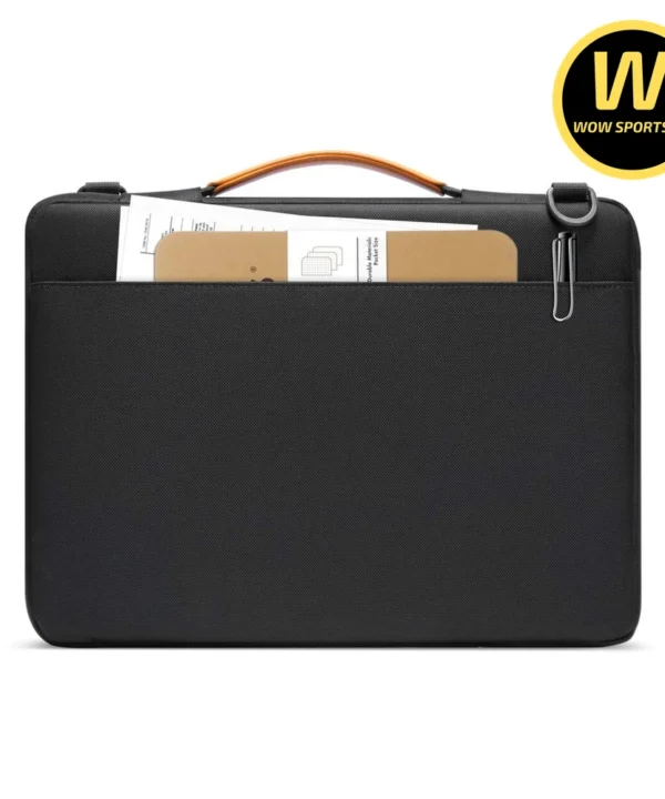 Cặp Chống Sốc TOMTOC A42F2D1 Black - Chuyên Dụng Macbook 12 Cặp Chống Sốc Macbook Pro 15