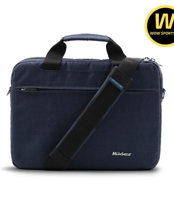 Cặp Đeo Chéo Chống Sốc Mac Laptop 13,3-14.1 inch MIKKOR THE ARCHILLES - Navy chính hãng MIKKOR - Ảnh 1