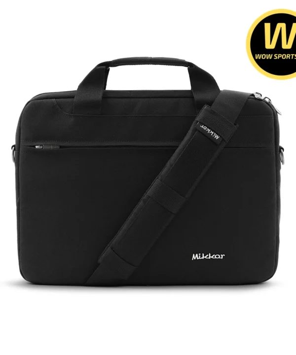 Cặp Đeo Chéo Chống Sốc Mac Laptop 13,3-14.1 inch MIKKOR THE ARCHILLES - Black chính hãng MIKKOR - Ảnh 1
