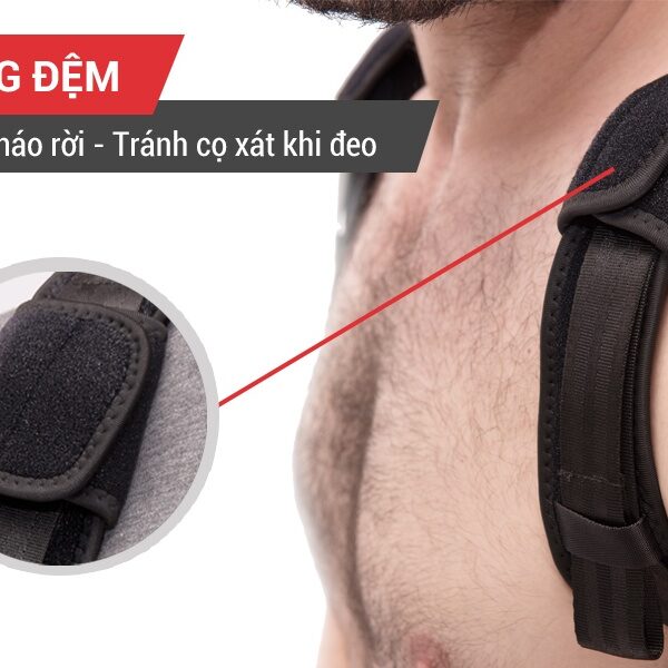 Đai Chống Gù Lưng Cao Cấp GoodFit GF712P Thanh Nẹp Trợ Lực 8 Đai Chống Gù Lưng Cao Cấp GoodFit GF712P - Ảnh chụp thực tế 4