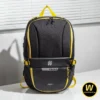 Balo Laptop HIER DURABLE Black - Kháng Nước Cao Cấp 20 Balo HIER DURABLE Black Yellow có ngăn giày - WOW Sports