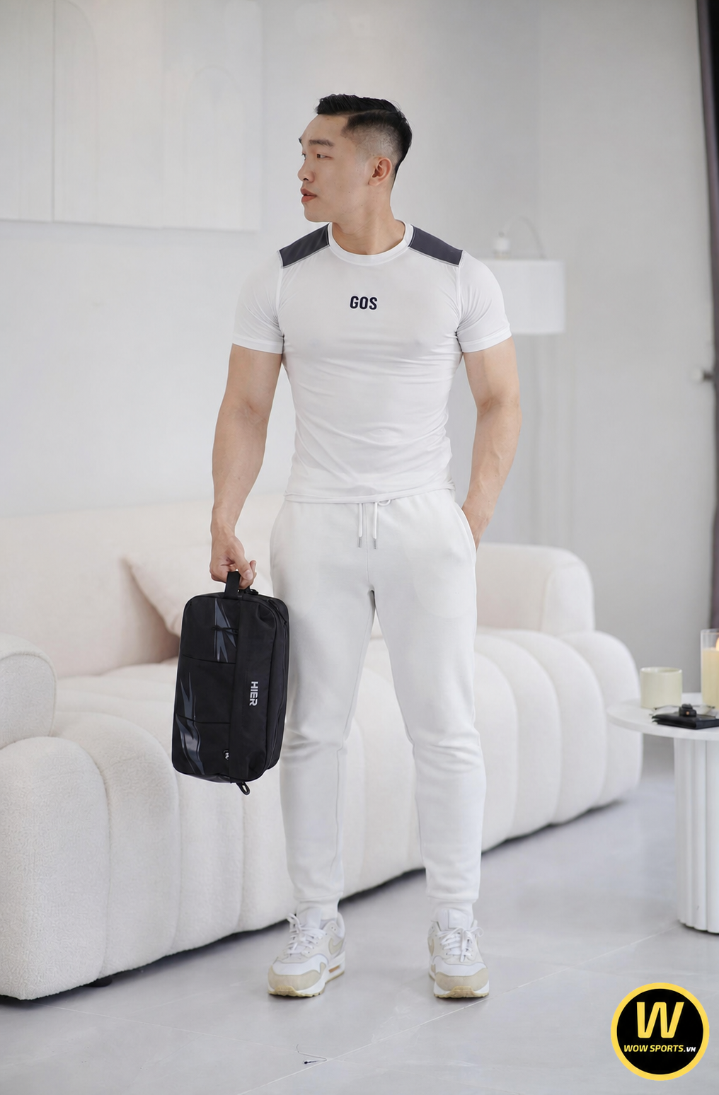 Túi Thể Thao HIER SPORTWEAR eo cho - Ngăn Giày Riêng Biệt 49 Túi Thể Thao HIER SPORTWEAR đeo chéo - Hình 14
