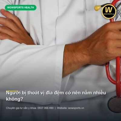Hình ảnh tạp chí y khoa – Người bị thoát vị đĩa đệm có nên nằm nhiều không? – WOWSPORTS.VN