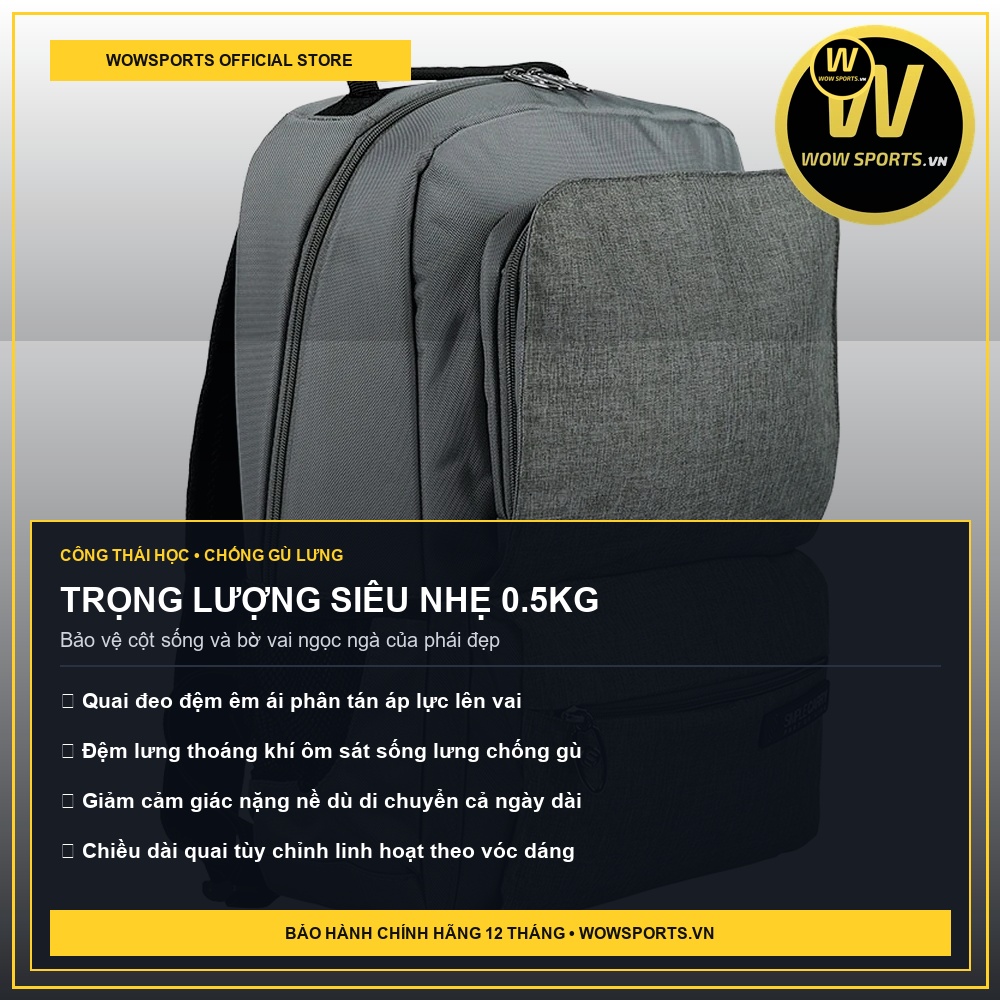 TRỌNG LƯỢNG SIÊU NHẸ 0.5KG - WOWSPORTS