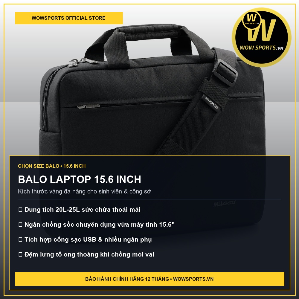 BALO LAPTOP 15.6 INCH - WOWSPORTS