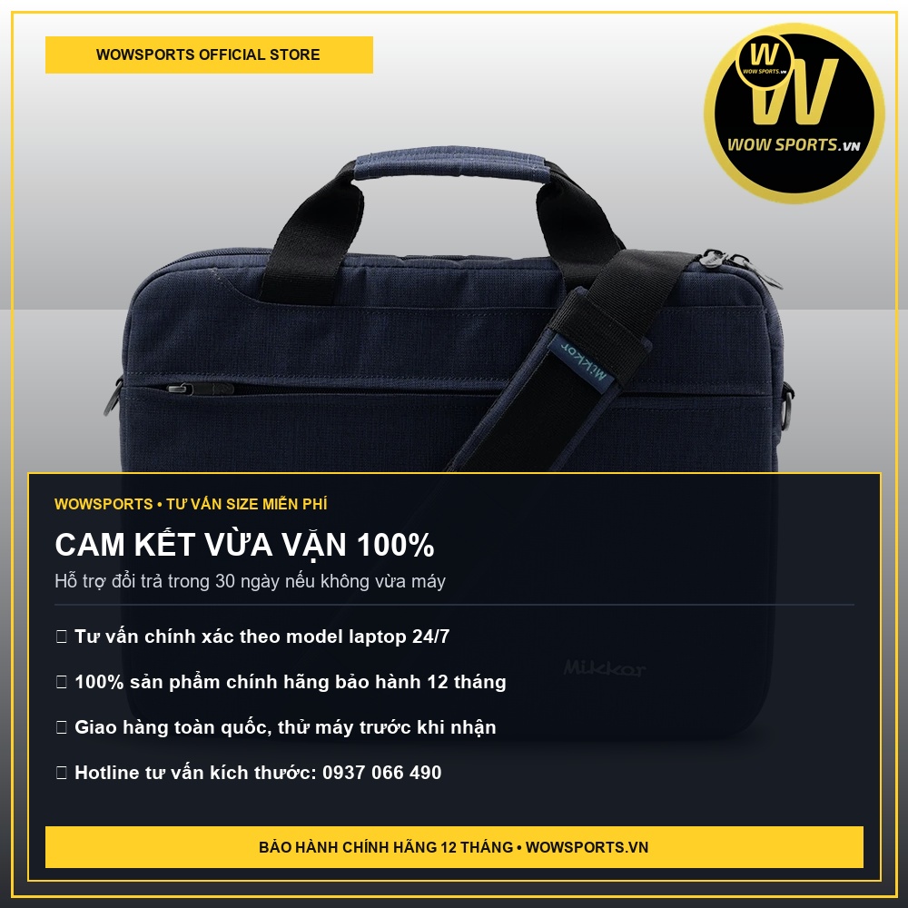 CAM KẾT VỪA VẶN 100% - WOWSPORTS