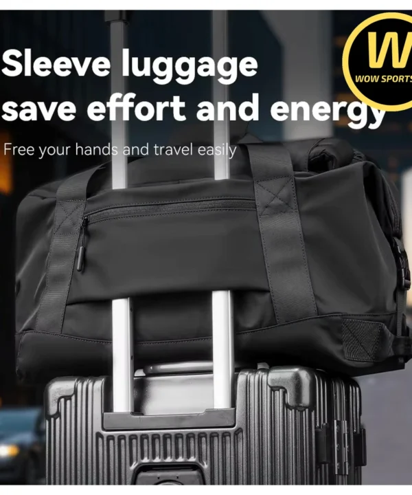 Sport Travel Bag, Thiết Kế Đa Năng Độc Đáo 3 in 1 (Túi xách Đeo chéo Balo), Ngăn Tách Biệt Đồ Ướt Khô, Sức Chứa Lớn 30L mà Siêu Nhẹ chỉ 0,9Kg MARK RYDEN NOMADFLEX chính hãng MARK RYDEN - Ảnh 6