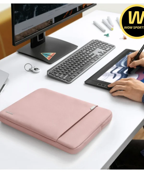 Túi Đeo Chéo TOMTOC A13D2P1 Pink - Kháng Nước Cao Cấp 16 Túi Chống Sốc Macbook Pro 14