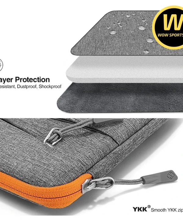 Balo Laptop TOMTOC A18 A01M Grey - Kháng Nước Cao Cấp 9 Túi Chống Sốc Tablet iPad 10.5 - 11