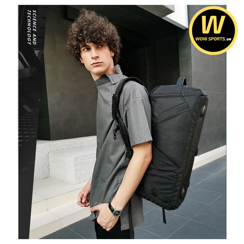 Balo Du Lịch BANGE WORKSMAN Black - Kháng Nước Cao Cấp 23 Balo Du Lịch BANGE WORKSMAN - Black - Hình 2