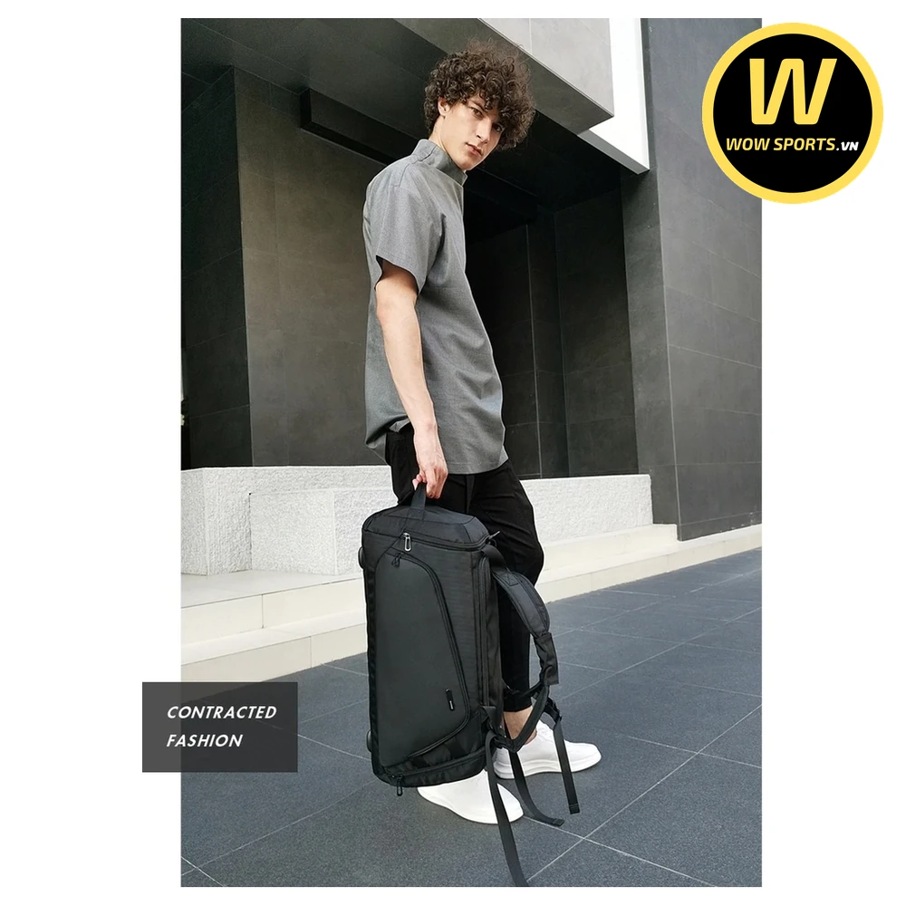 Balo Du Lịch BANGE WORKSMAN Black - Kháng Nước Cao Cấp 29 Balo Du Lịch BANGE WORKSMAN - Black - Hình 8