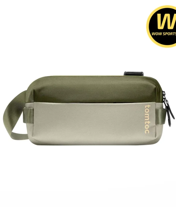 Túi Đeo Chéo Cao Cấp, Siêu Nhẹ Brand USA, Fix 8 inch TOMTOC T21S1T1 Olive Green chính hãng TOMTOC - Ảnh 8