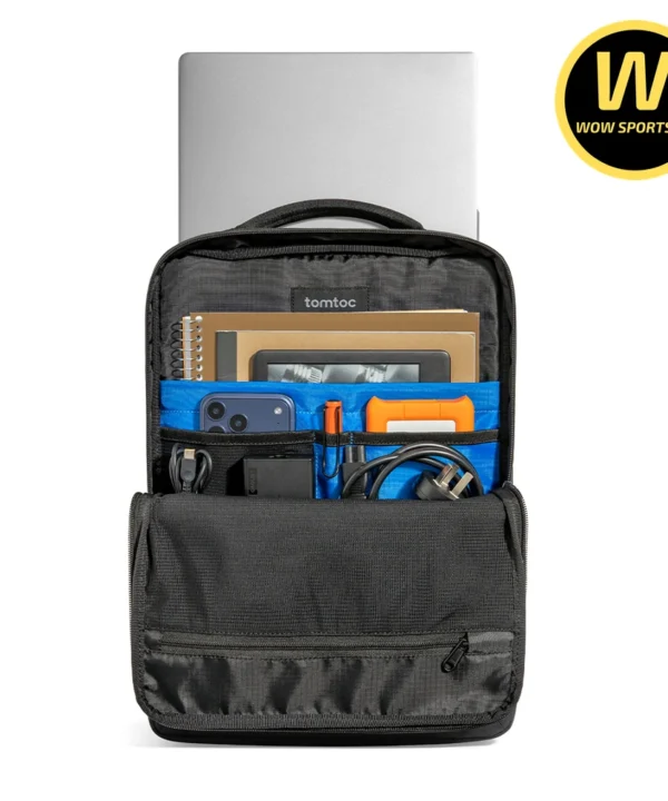 Túi Đeo Chéo TOMTOC A04D3D1 Black - Chống Sốc 14 Inch 13 Túi Đeo Chéo Chống Sốc Macbook Pro 14